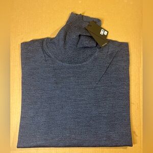 Hugo Boss Musso P Slim-Fit Roll-Neck Sweater in Mercerized virgin wool size M